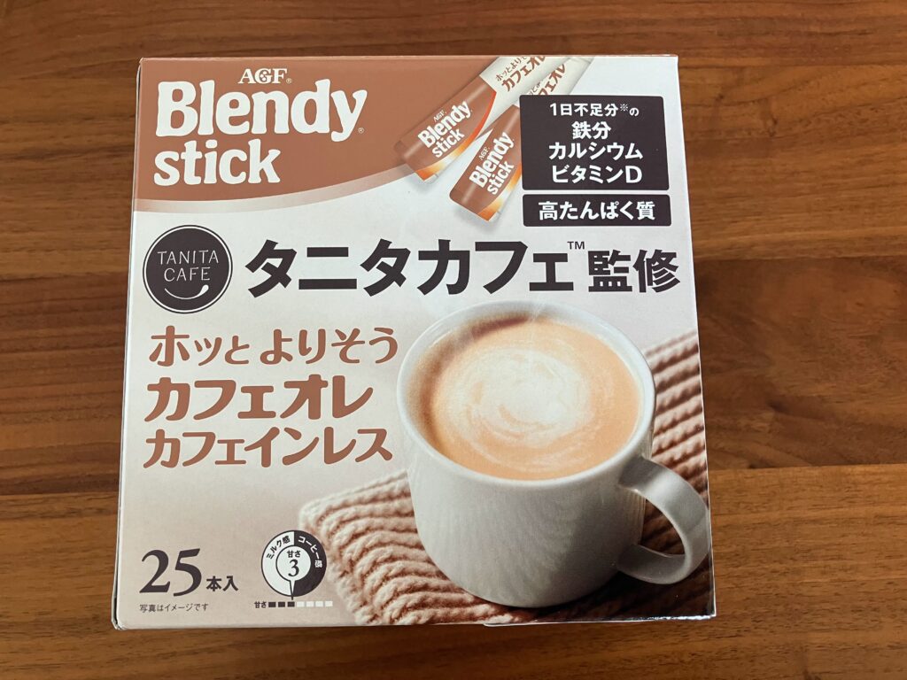 ブレンディスティック　タニタ監修　カフェインレスカフェオレ
