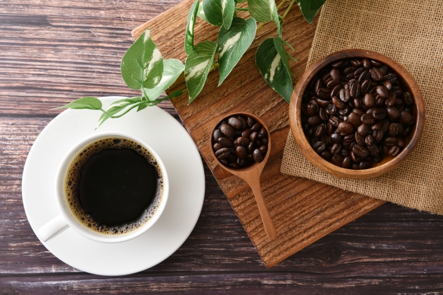 コーヒーとコーヒー豆