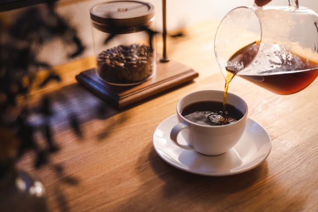 夜のコーヒータイム